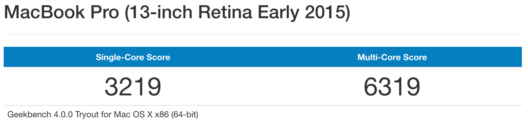 MacBook 13'' 2015 - Linux VS OS X Performance